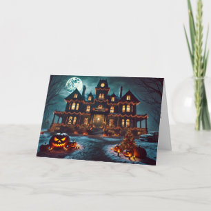 Halloween à Noël Carte de voeux