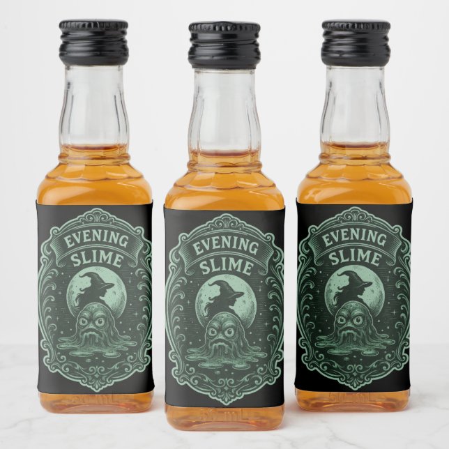 Halloween-Abend Slime Apothecary-Labels Alkoholflaschenetikett (Flaschen)