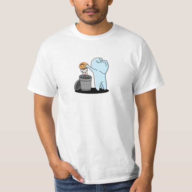 Halloween-Abfall-T - Shirt (Vorderseite)