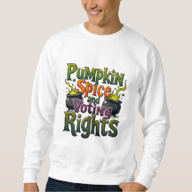Halloween-Abstimmung über Pumpkin Gewürz und Stimm