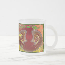 Halloween Abstrakt Glass Tasse Varieté Set