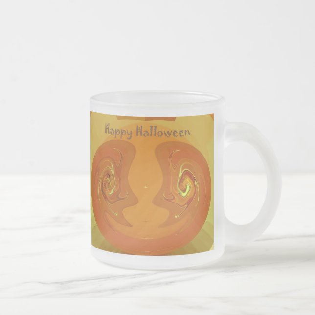 Halloween Abstrakt Glass Tasse Varieté Set (Rechts)