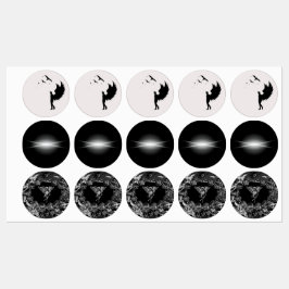 Halloween Adhesives Etiketten