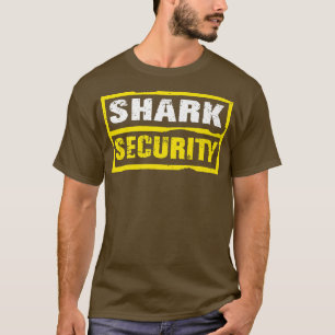 Halloween Adult Kostüm Shark Security Vater Mama T-Shirt