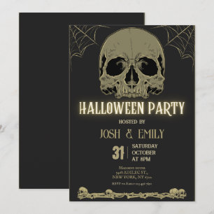Halloween Adult Party Scully Einladung