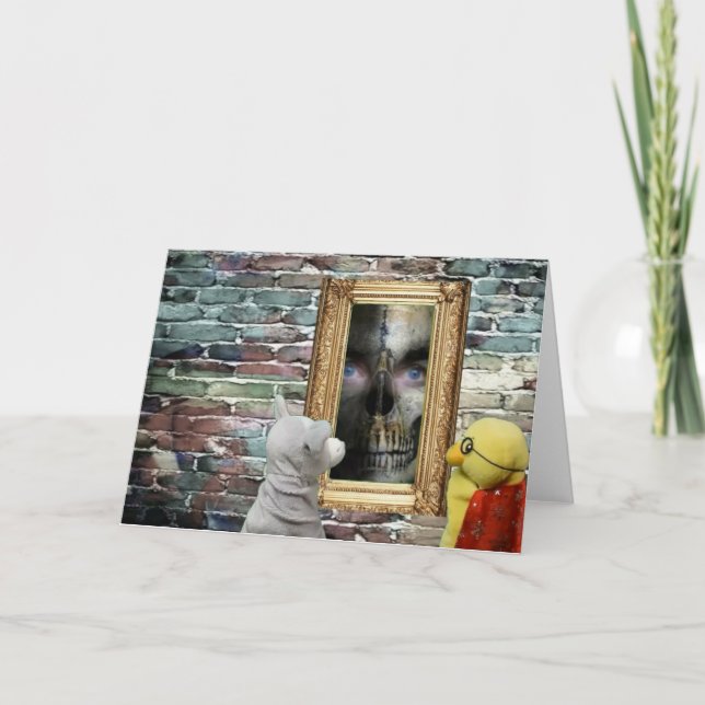 Halloween Adventure. Carte de voeux (Devant)