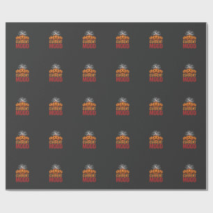Halloween aktuelles Stimmung Kürbis Baum Design Geschenkpapier