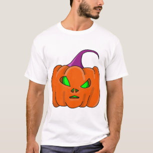 Halloween-Alien-Kürbis T-Shirt