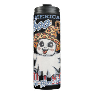 HALLOWEEN AMERIKANISCHE FA-BOO-LOUS-UNI THERMOSBECHER