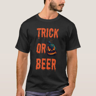 Halloween-Angebot für Trick oder Bier T-Shirt