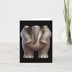 Halloween Animal Costume Cosplay Elephant Matching Karte