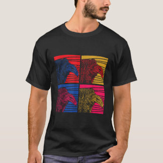 Halloween Animal Scavenger Bird Türkei Vultur T-Shirt