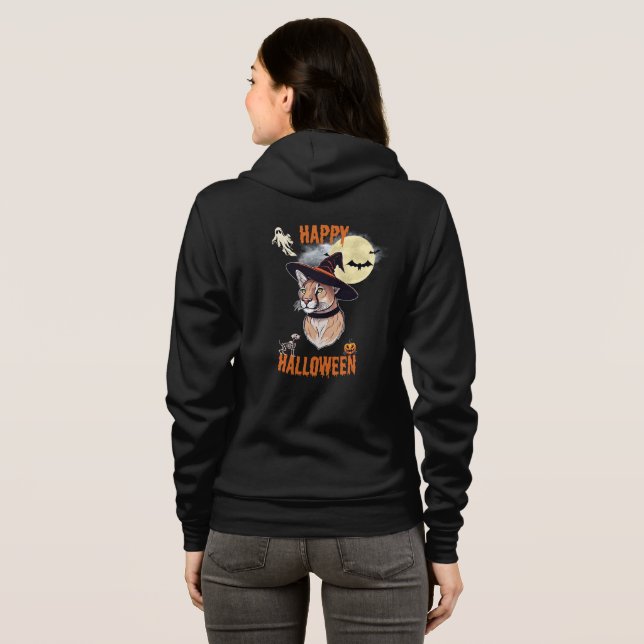 halloween animals hoodie (Schwarz voll)