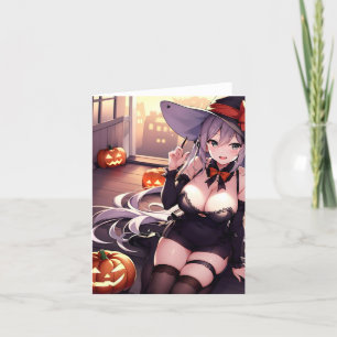 Halloween Anime R Feiertagskarte