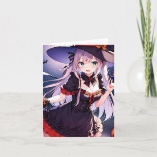 Halloween Anime S Feiertagskarte