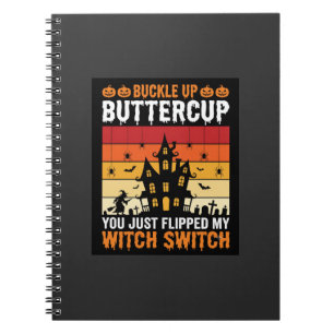 Halloween Anschnallen Buttercup Hexen Schalter Des Notizblock