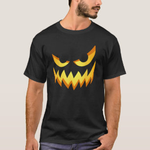 Halloween Anzug Jack O Lantern Scary Carved Pump T-Shirt