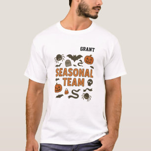 Halloween-Apparel des Saisonteams T-Shirt