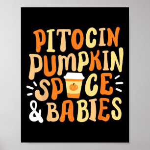 Halloween Arbeits- und Entbindungsland Krankenschw Poster