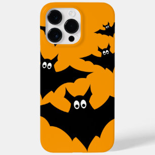 Halloween auf Orange coole niedliche Schwarze Fled title_seo2