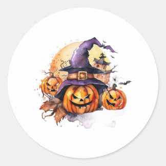 Halloween-Aufkleber Runder Aufkleber