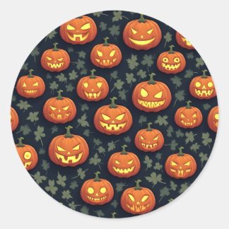 Halloween-Aufkleber Runder Aufkleber
