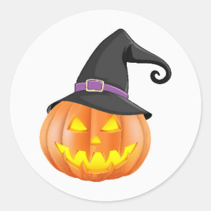 Halloween-Aufkleber Runder Aufkleber