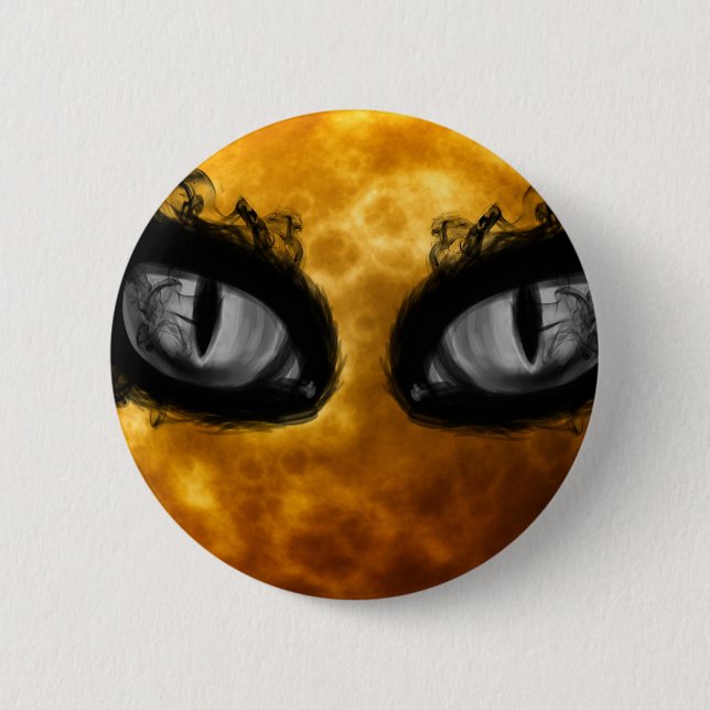 Halloween-Augen Button (Vorderseite)