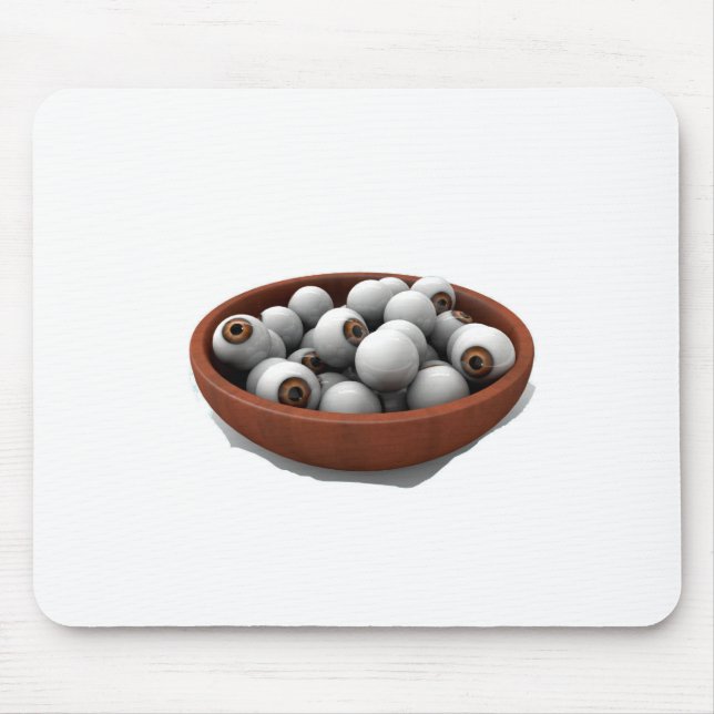 Halloween-Augen Mousepad (Vorne)