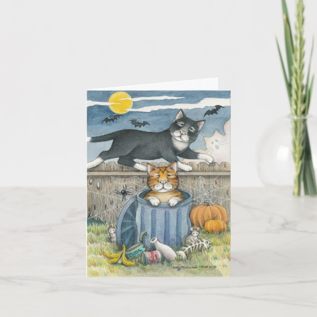 Halloween B & T #33 Hinweis Karte (Vorderseite)