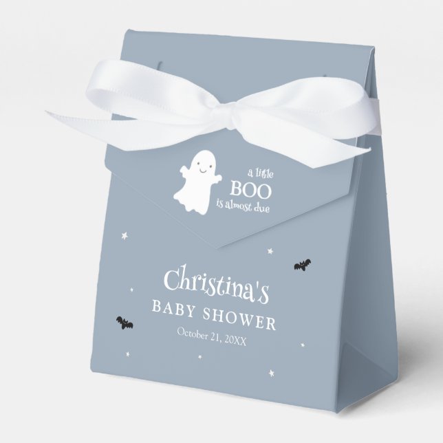 Halloween Baby Boy Dusche Geschenkschachtel (Vorderseite)
