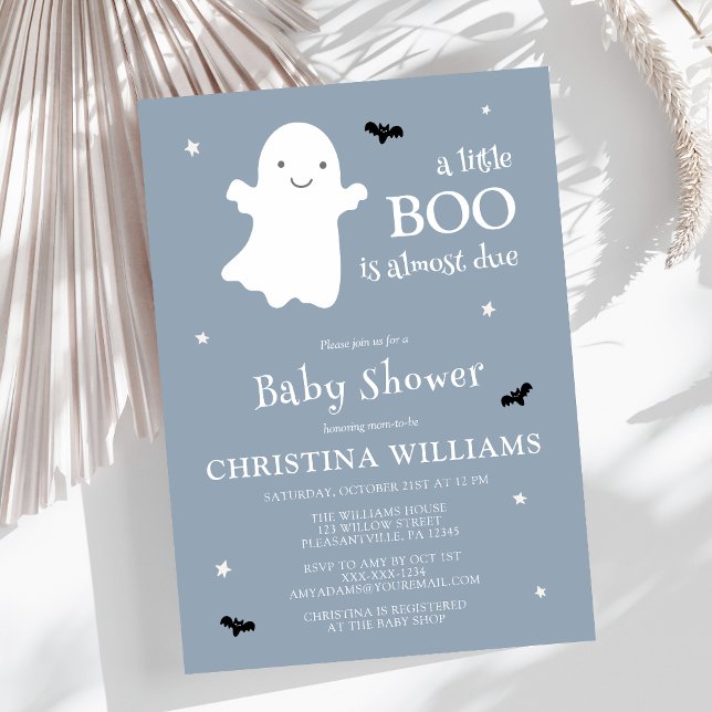 Halloween Baby Boy Shower Einladung (Von Creator hochgeladen)