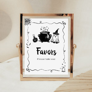 Halloween Baby Braut Geschenke Schild