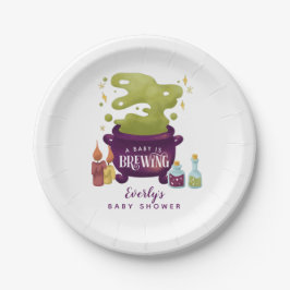 Halloween Baby braut HexenBaby-Dusche Pappteller