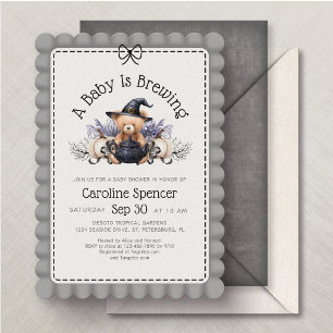 Halloween-Baby Braut-Shower Einladung