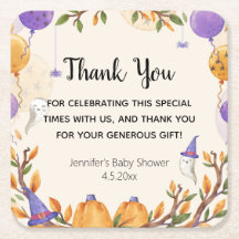 halloween baby dusche danke niedlich