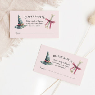 Halloween Baby Duwer Windelwaschmaschine Einsteckk Visitenkarte