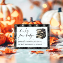 Halloween-Baby-Party-Bücher Für Baby-Karte