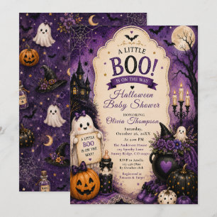 Halloween-Baby-Party Einladung