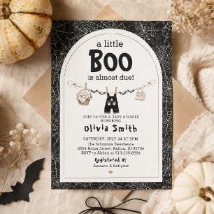 Halloween-Baby-Party Einladung