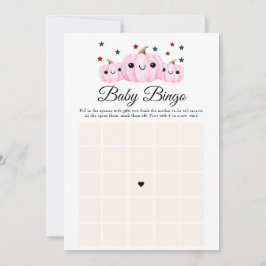 Halloween Baby Shower Cute Boo Baby Shower Bingo Einladung