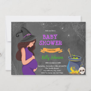 Halloween-Baby-Shower-Einladung  Einladung