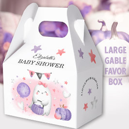 Halloween Baby Shower Girl Niedlich großes Gable Geschenkschachtel