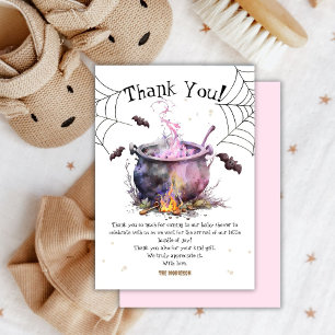 Halloween Baby Shower Girl Pink Danke