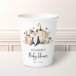Halloween-Baby-Shower-Papierbecher Pappbecher