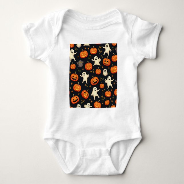 Halloween Baby Strampler (Vorderseite)