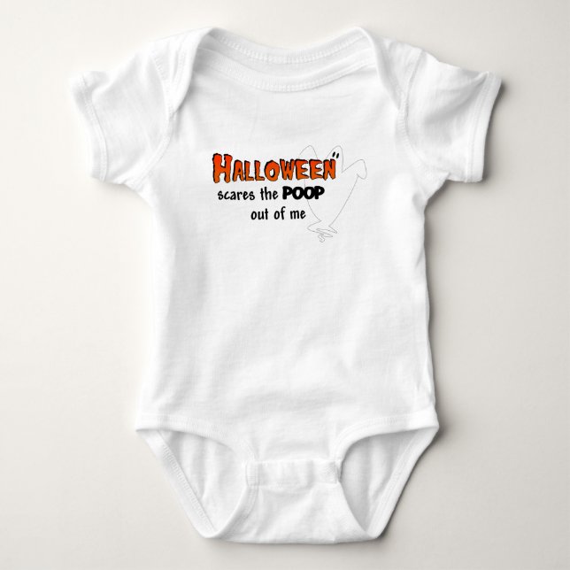 Halloween Baby Strampler (Vorderseite)