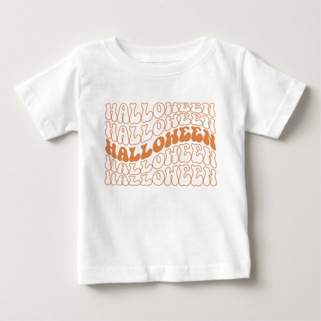 Halloween Baby T-shirt (Vorderseite)