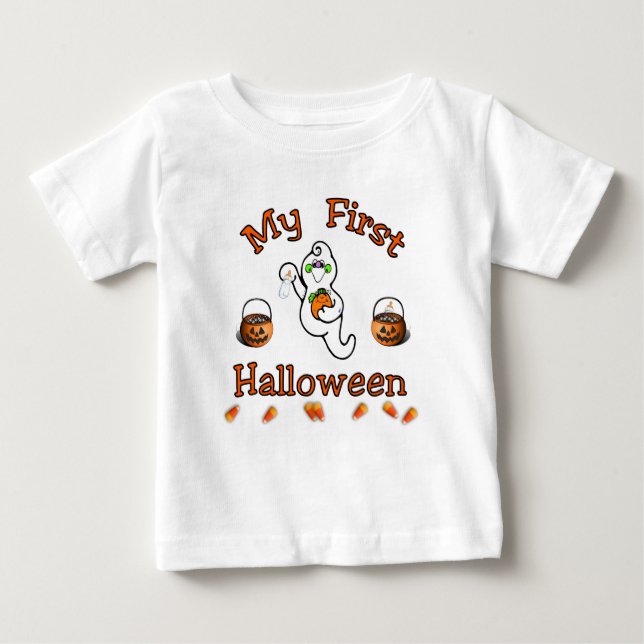 Halloween Baby T-shirt (Vorderseite)