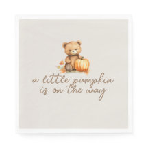 Halloween-Babyduschdekorationen: Paper Napkins